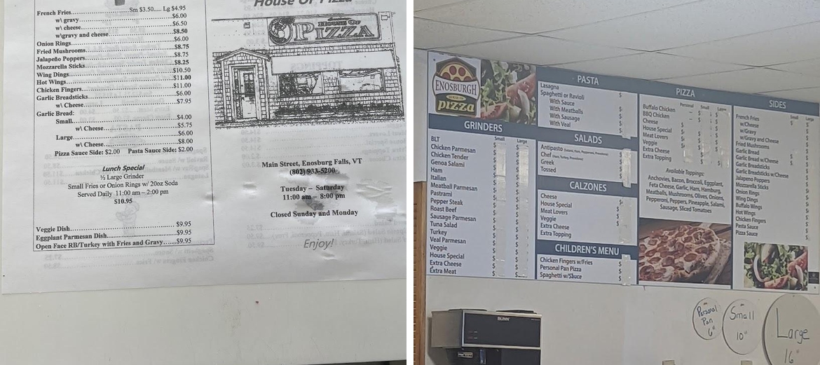 Enosburg House of Pizza